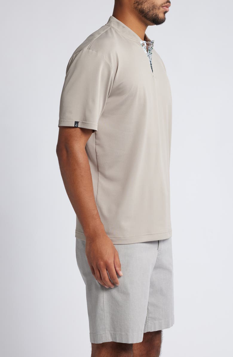 Swannies Troy Blade Collar Golf Polo, Alternate, color, Tan