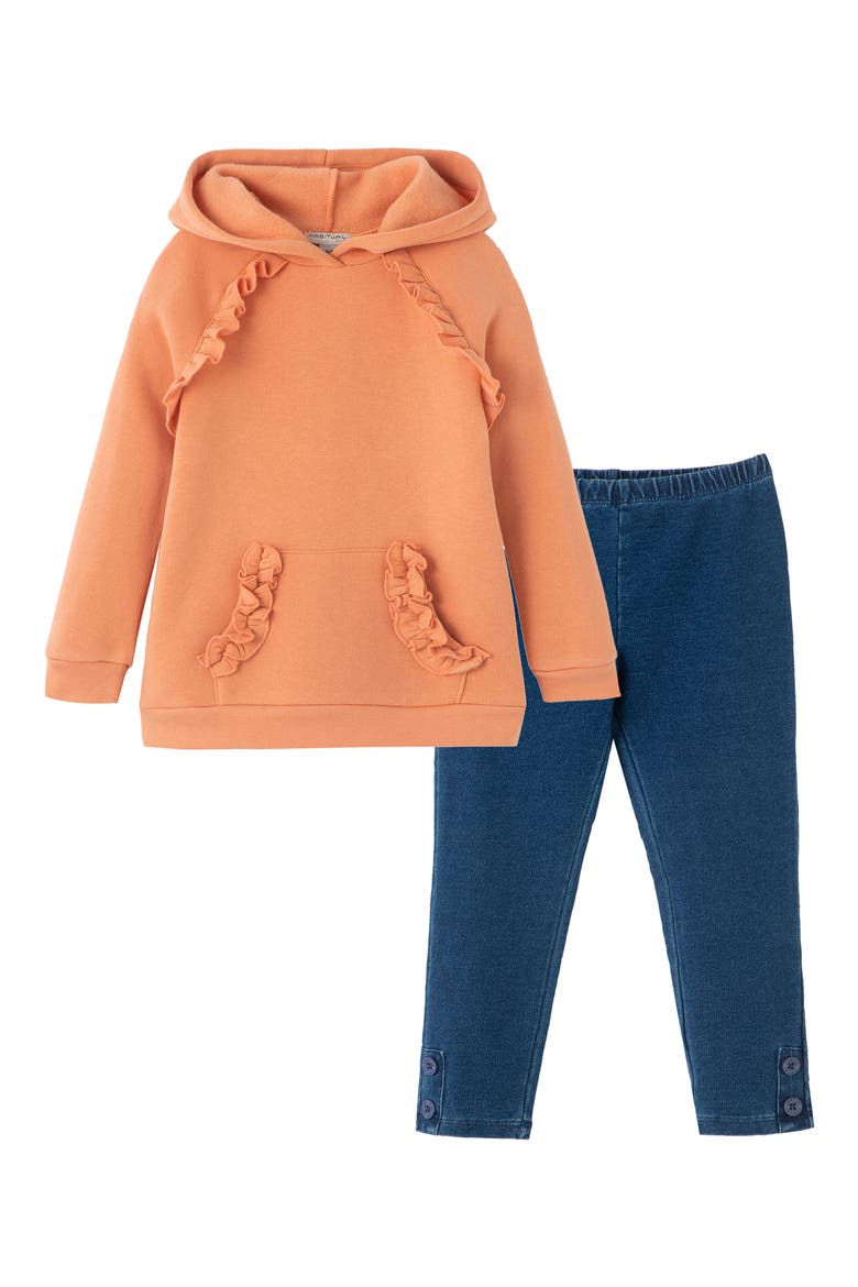 Rabitual Habitual Girl Habitual Kids Kids' Colette Ruffle Hoodie & Pants Set ...