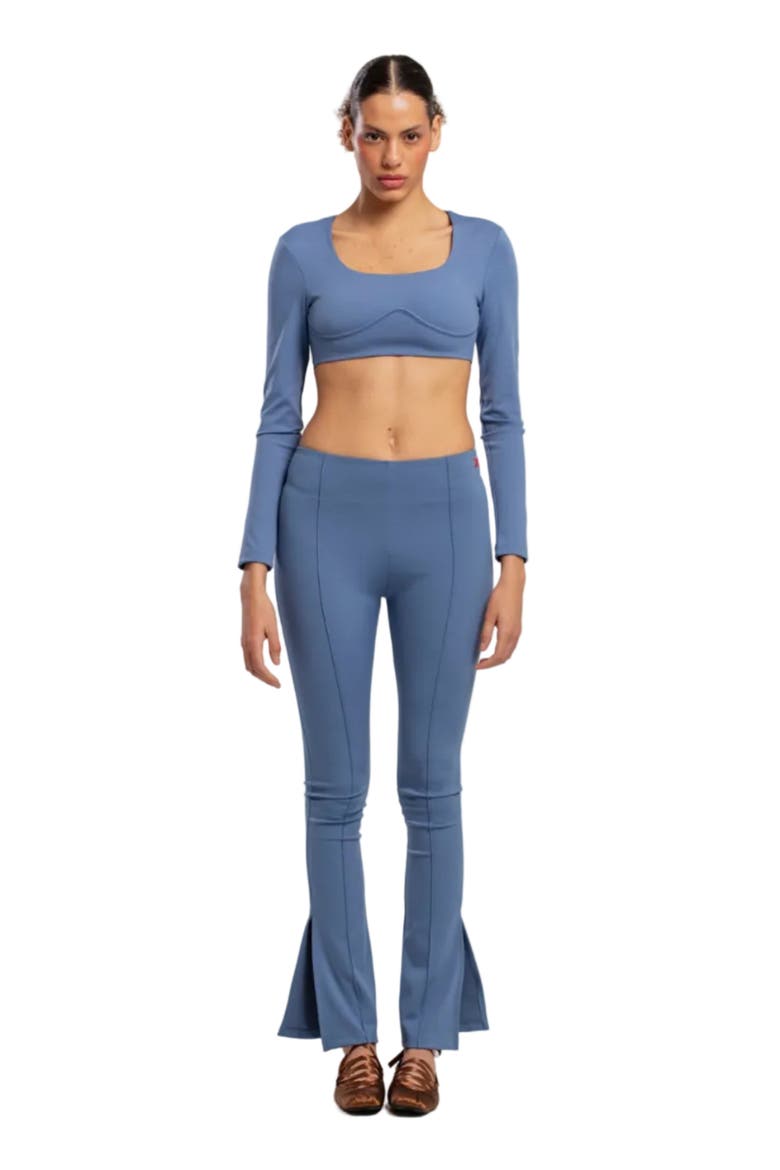 Free Heaven Yoga Legging, Alternate, color, blue