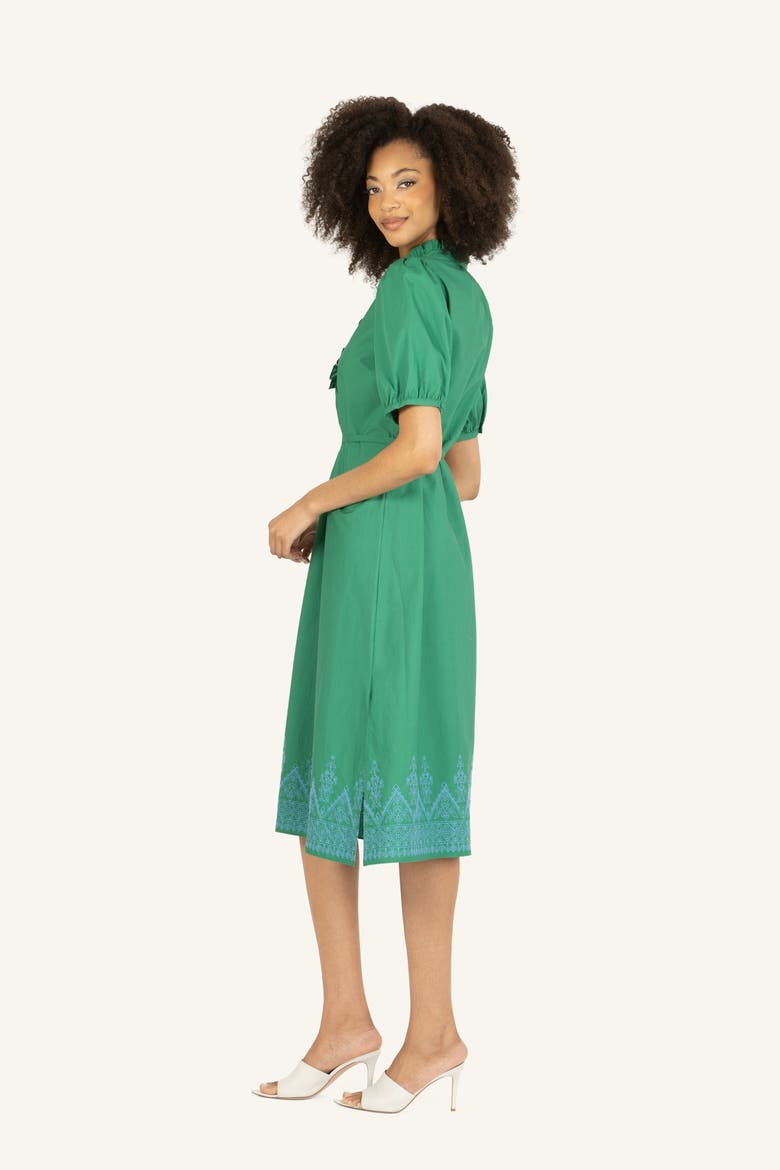 Valerie Dress, Alternate, color, Pine Green