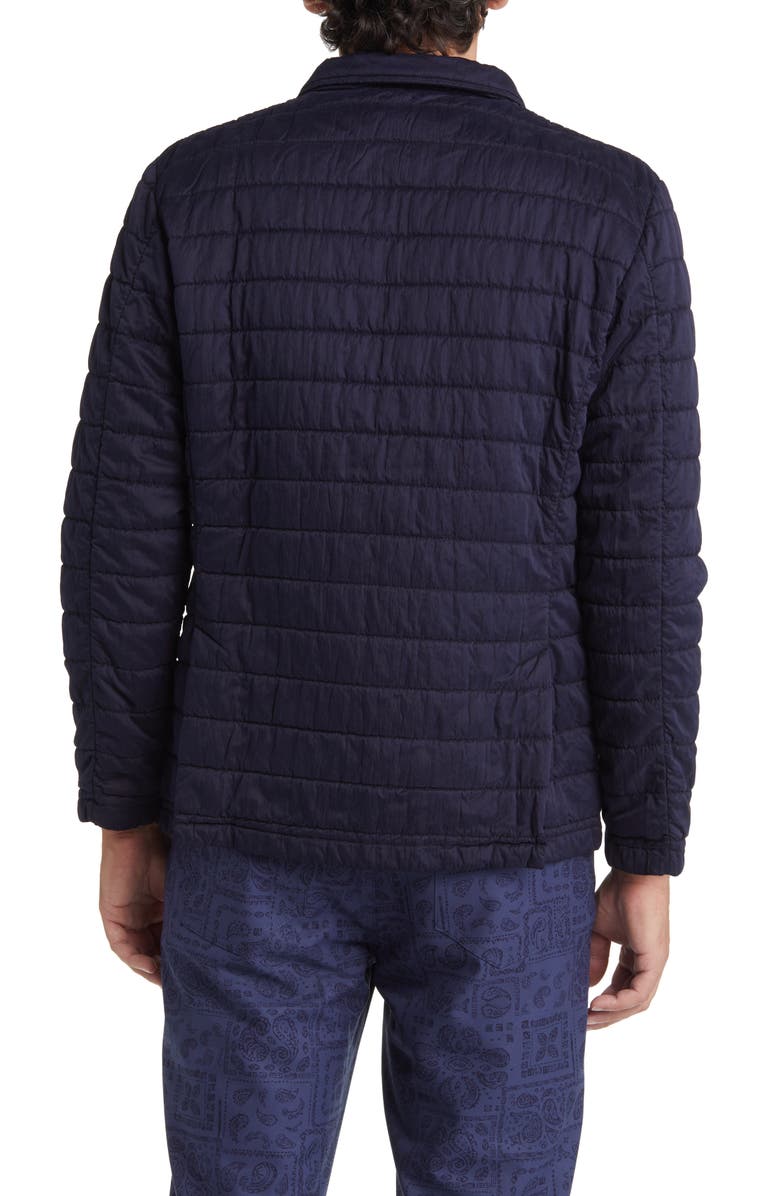 Peter Millar Greenwich Quilted Shirt Jacket, Alternate, color, 