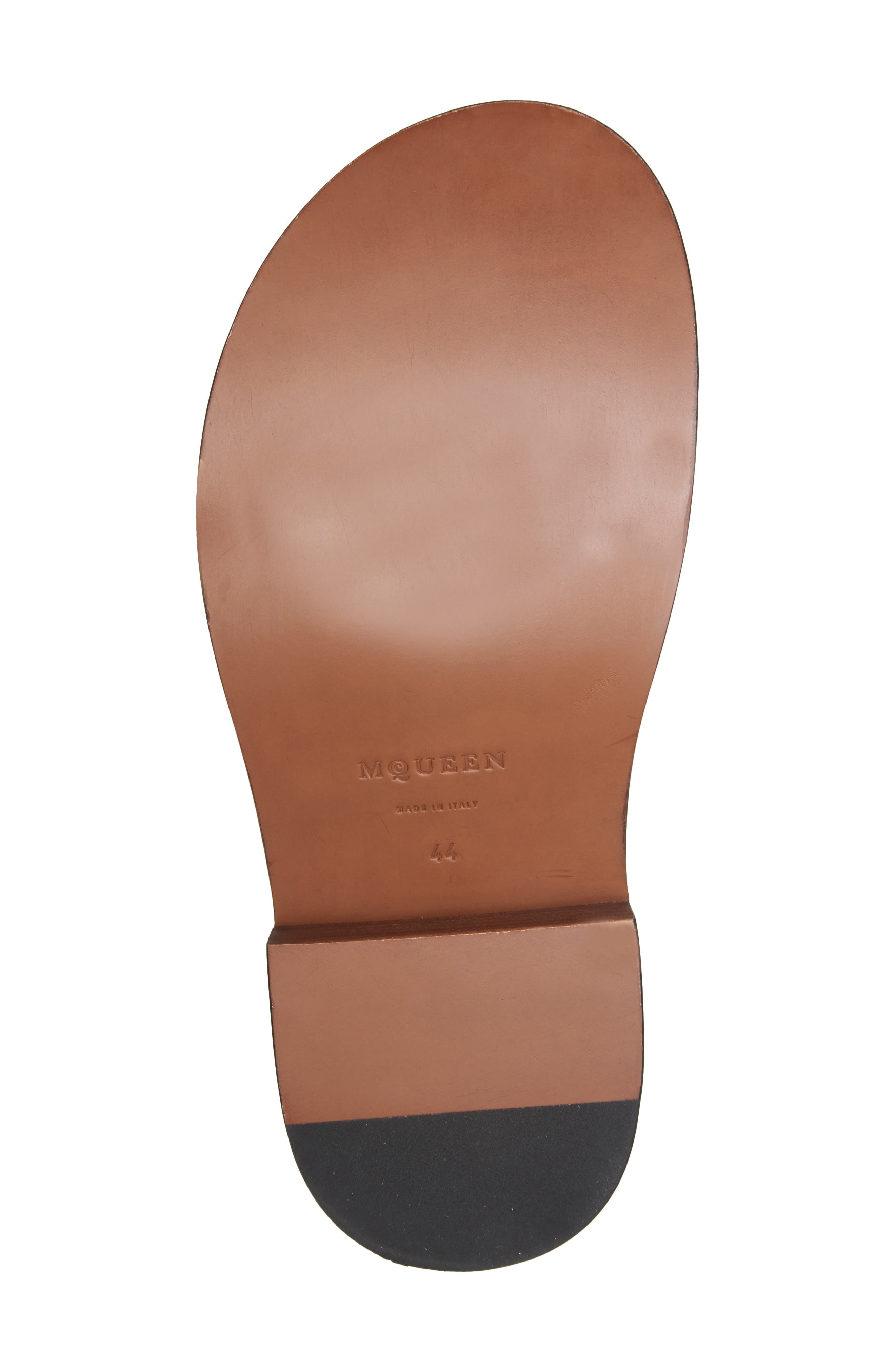 McQueen Trunk Chelsea Boot, Alternate, color, Black