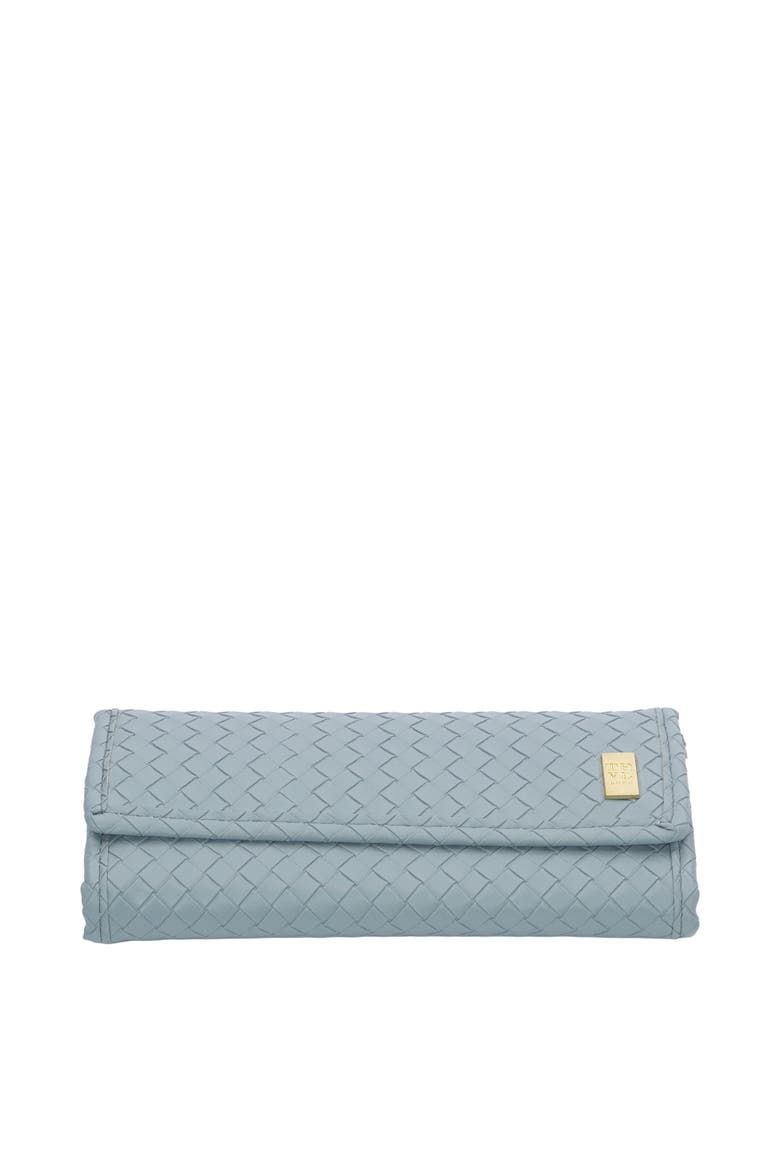 Woven Jewelry Wallet, Main, color, Blue