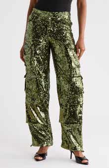 Olympia Sequined Cargo Pants