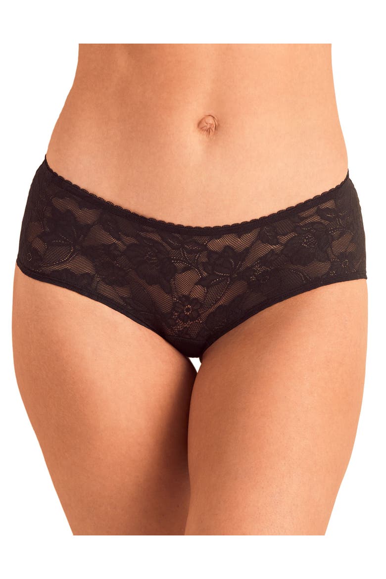 Marzia Shortie Panties, Main, color, Black