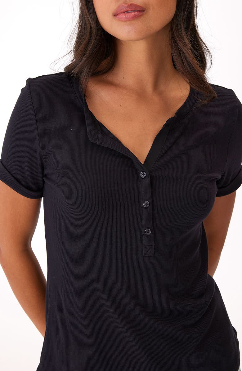 Threads 4 Thought Akia Feather Ribbed Henley, Alternate, color,