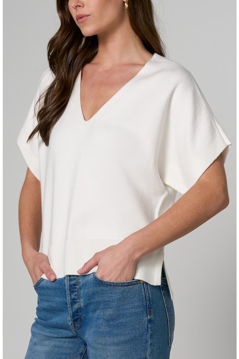 V-Neck Dolman Pullover, Main, color, WHIPPED CREAM