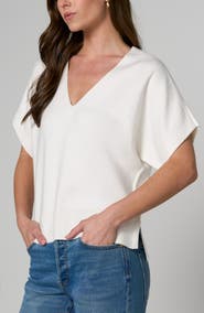 Liverpool Los Angeles V-Neck Dolman Pullover