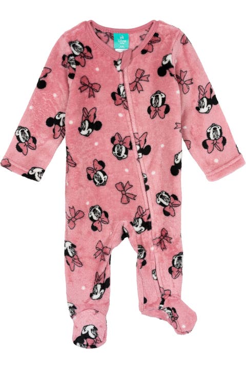 Minnie Mouse Fleece Footed Sleep N Play