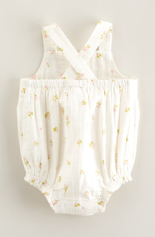 Nordstrom Printed Cotton Bubble Romper
