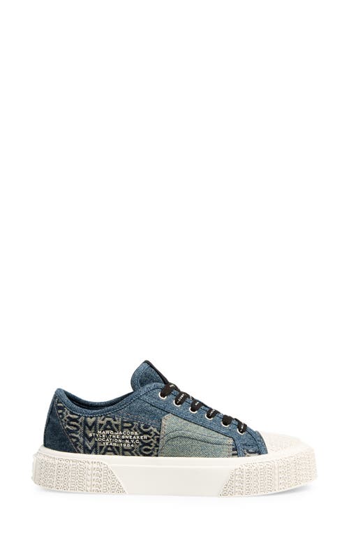 Marc Jacobs The Sneaker In Indigo Multi