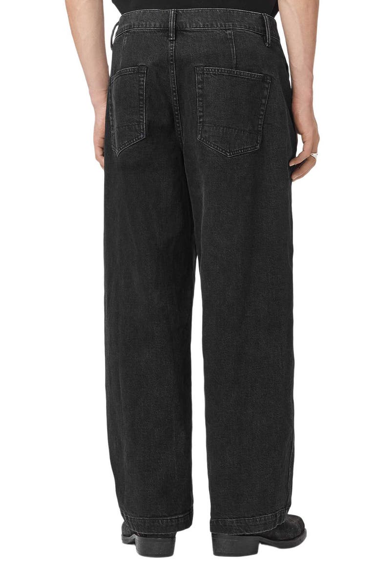 Raffi Straight Leg Jeans, Alternate, color, WASHED BLACK