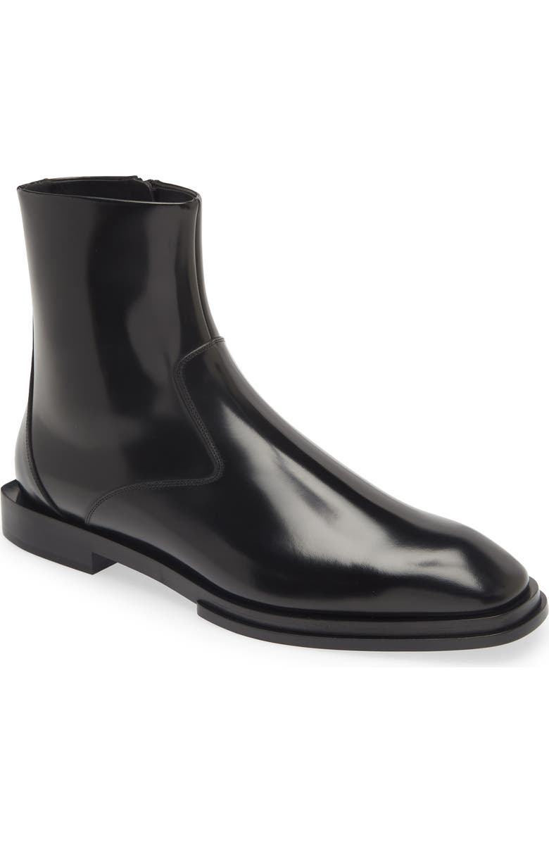 McQueen Slash Chelsea Boot, Main, color,