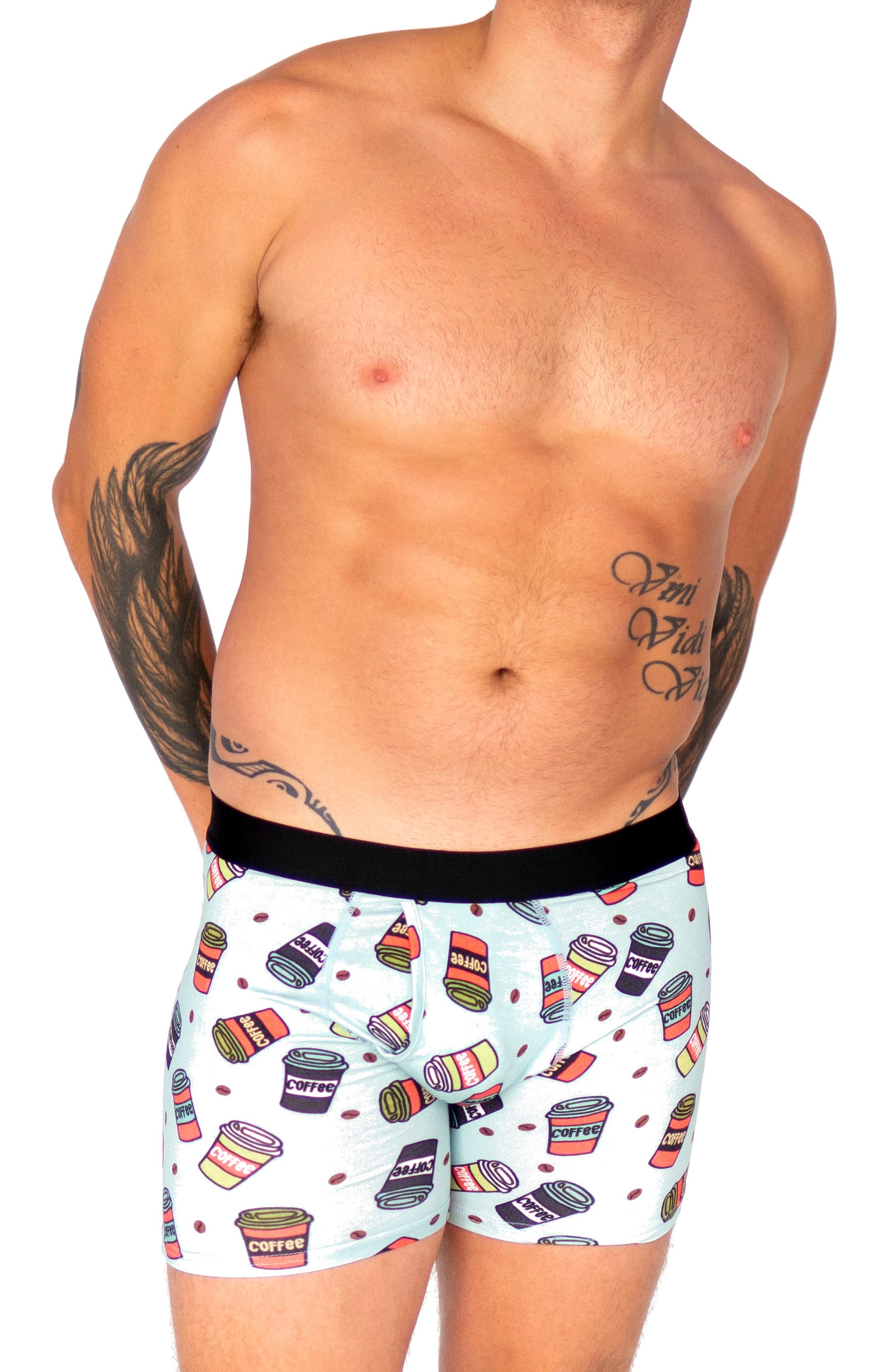 WARRIORS AND SCHOLARS Coffee Boxer Briefs