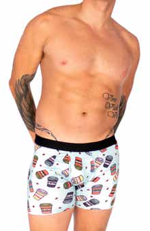 WARRIORS AND SCHOLARS Coffee Boxer Briefs