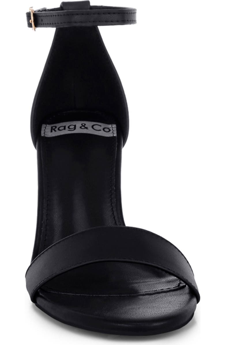 Rag & Co Pobora Wedge Sandal, Alternate, color,