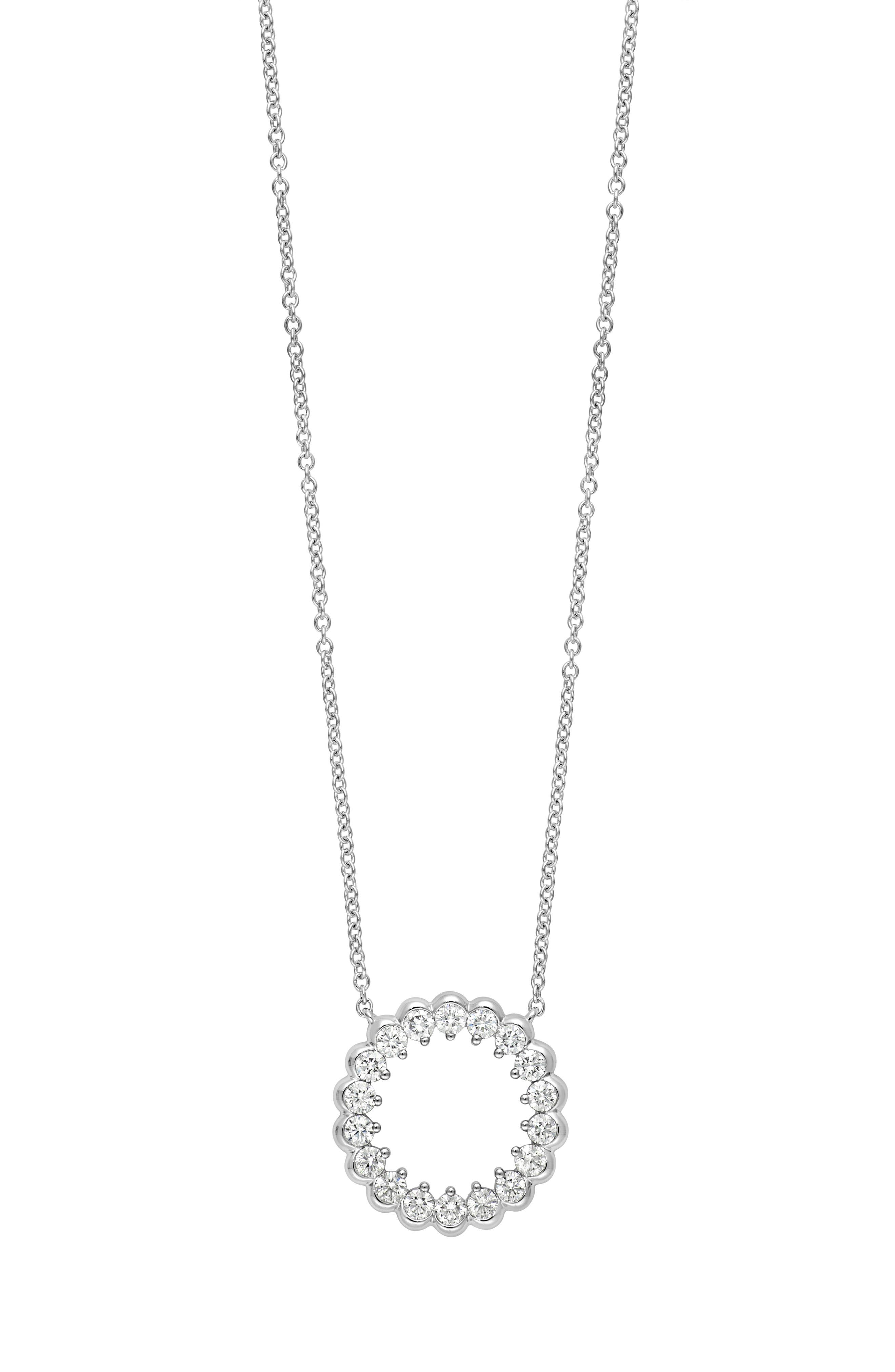 Liora Diamond Circle Pendant Necklace (Nordstrom Exclusive)