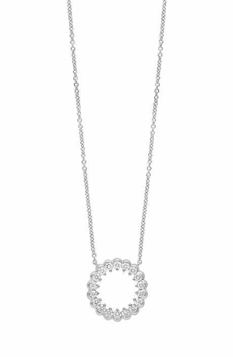 Liora Diamond Circle Pendant Necklace (Nordstrom Exclusive)