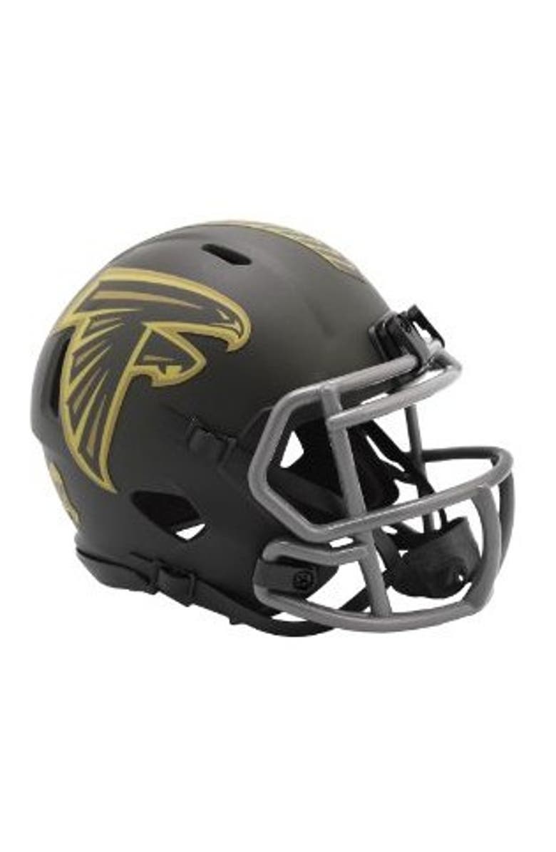 RIDDELL Atlanta Falcons 2025 Salute to Service Mini NFL Football Helmet, Main, color, Team Color
