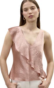 Rebecca Taylor Hollis Satin Tank