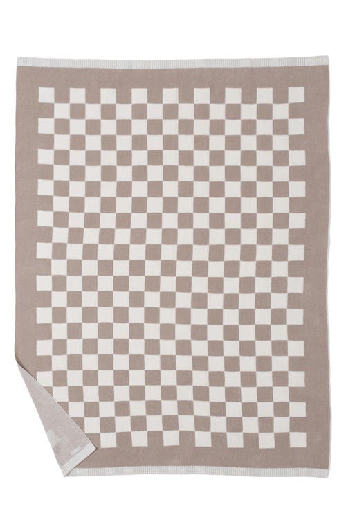 BAREFOOT DREAMS BAREFOOT DREAMS COZYCHIC™ CHECKERED COTTON BLEND THROW BLANKET