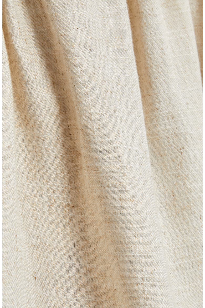 Veronica Embroidered Belted Shorts, Alternate, color, LINEN
