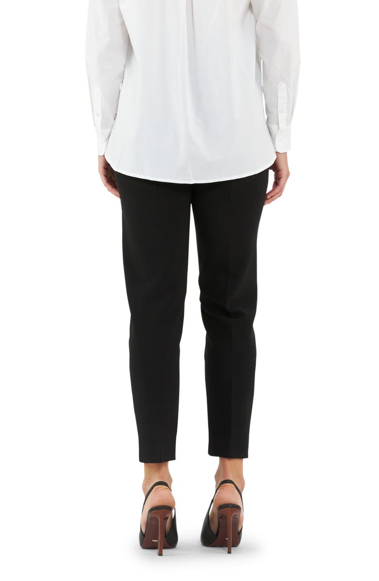 Ripe Maternity Alexa Class Cropped Maternity Work Pant, Alternate, color, Black