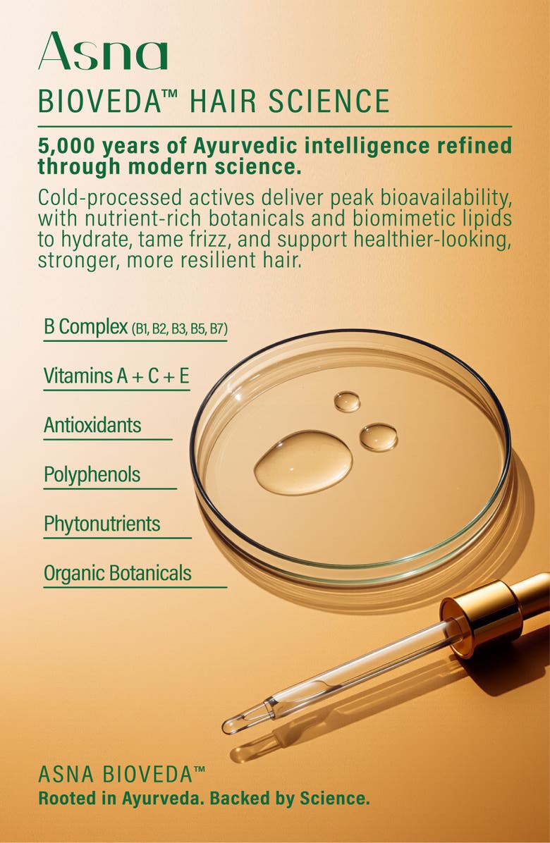 ASNA Amla BioVeda Beard Oil + 3-in-1 Hair Oil Growth & Hydration Set, Alternate, color, NO COLOR