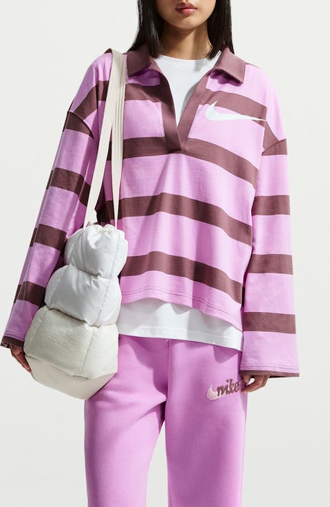 Sportswear Prep Stripe Cotton Top