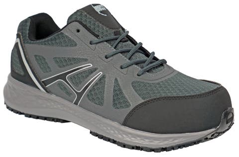 HOSS Express Mens Composite Toe Athletic Work Shoe