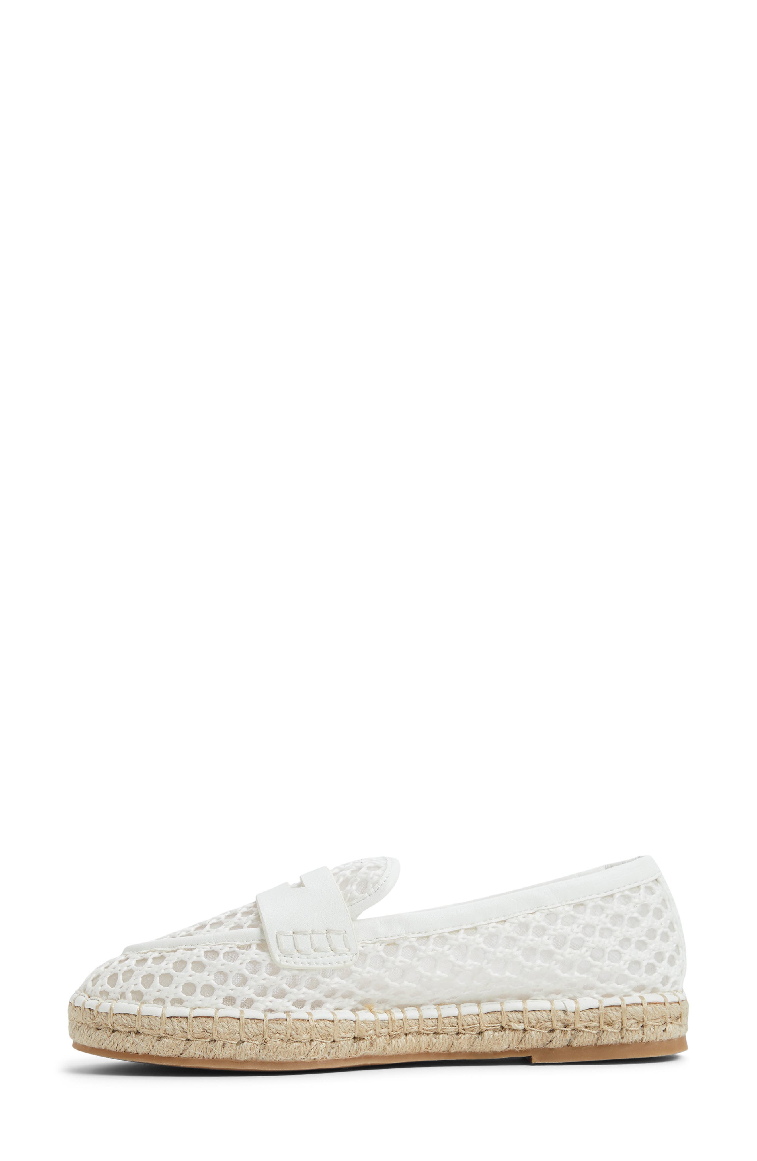 ALDO Summercrush Penny Loafer, Alternate, color, White/ Bone