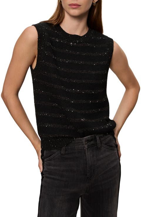 Shine Sleeveless Sweater