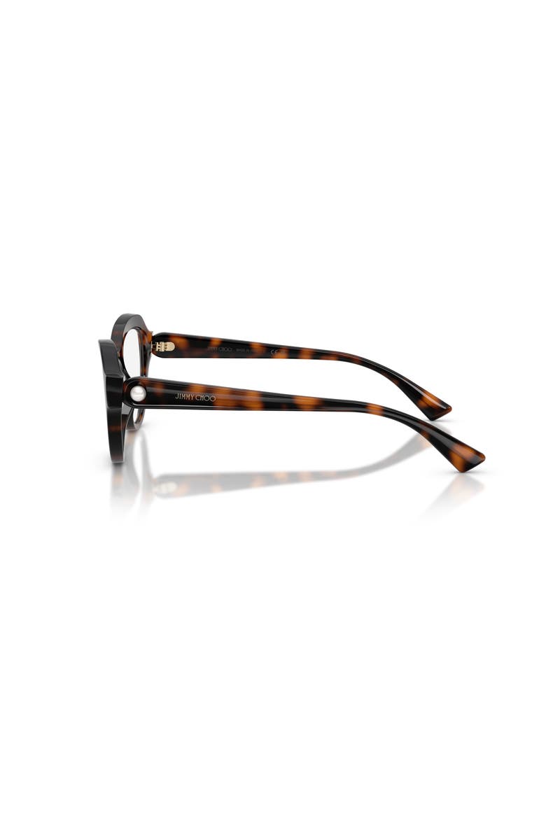 51mm Butterfly optical glasses, Alternate, color, Tortoise