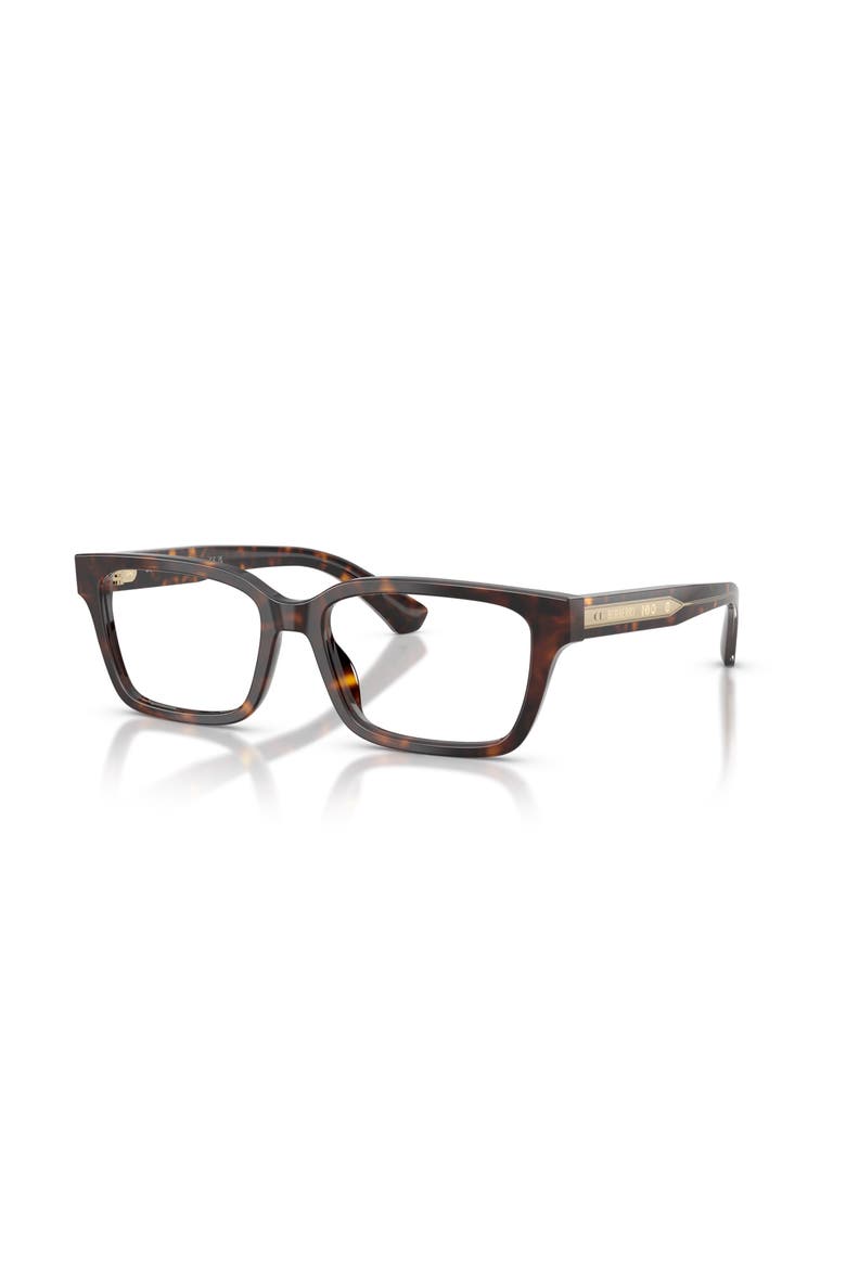55mm Rectangle optical glasses, Main, color, Brown