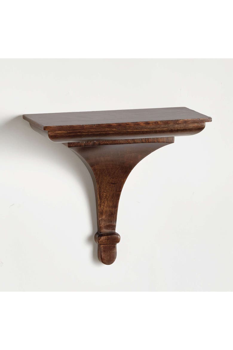 Baxter Wall Bracket, Alternate, color, Brown