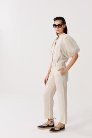 LANHTROPY Bubble Linen Shirt