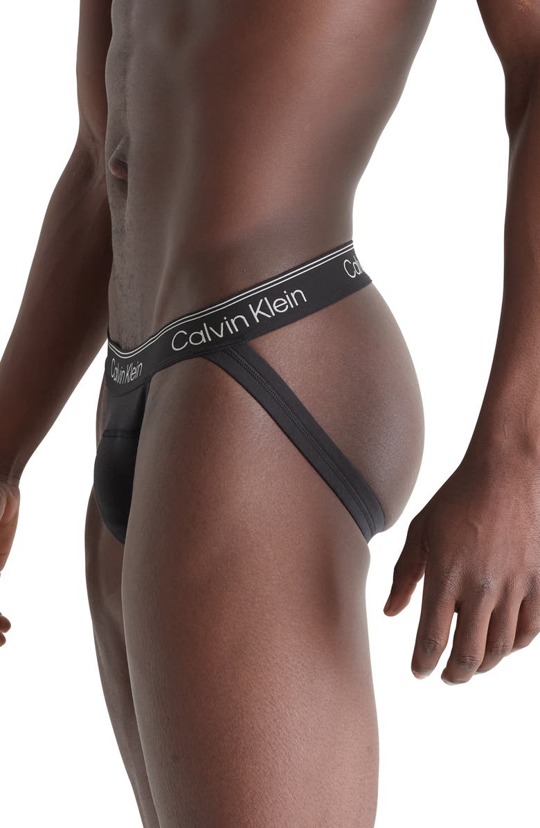 Calvin Klein Athletic Cotton Jockstrap, Alternate, color, 