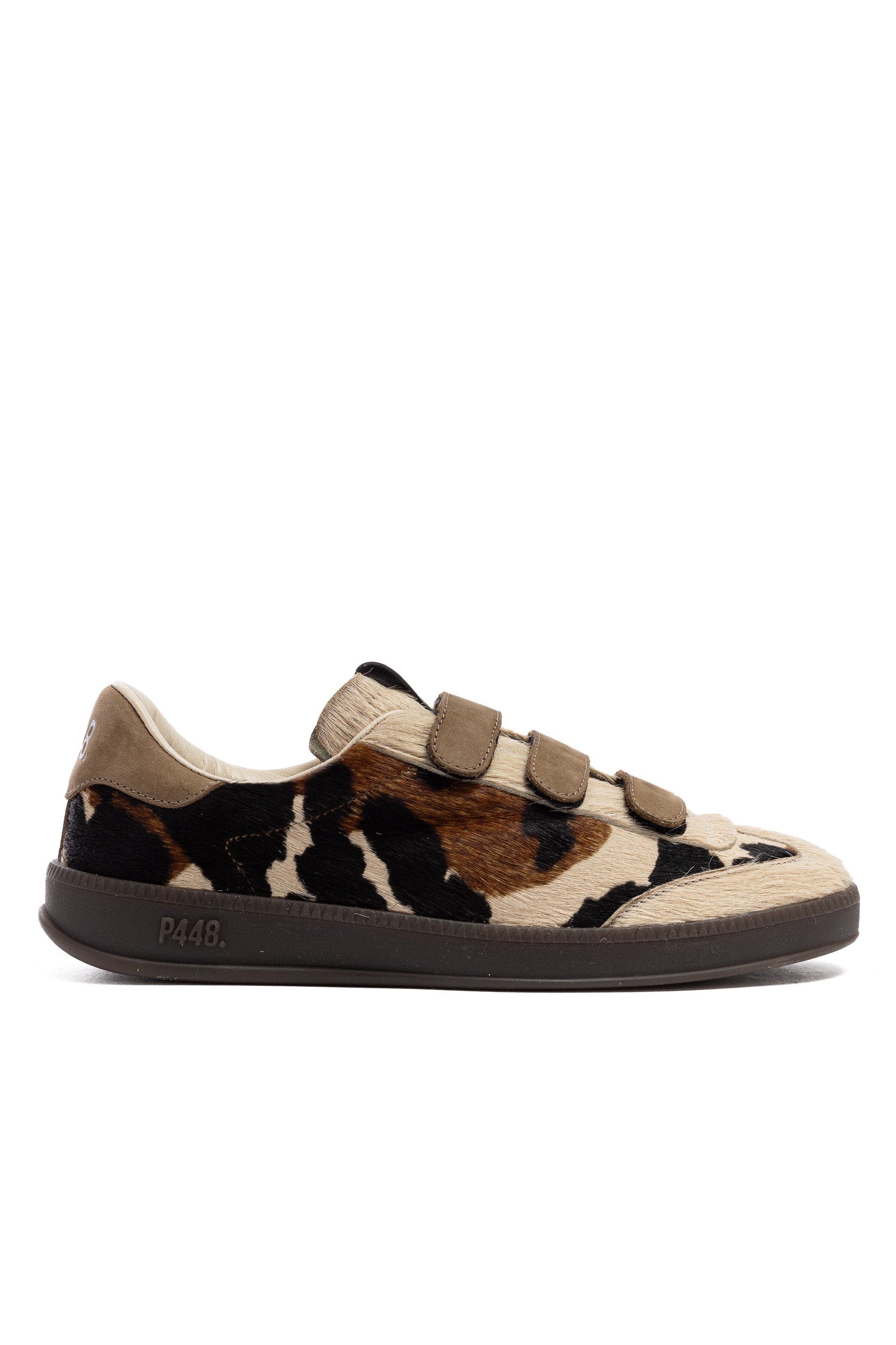 Capri Western Sneaker, Main, color, Brown