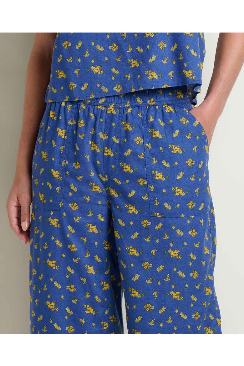 Women's Taj Hemp Wide Leg Pant, Alternate, color, River Print