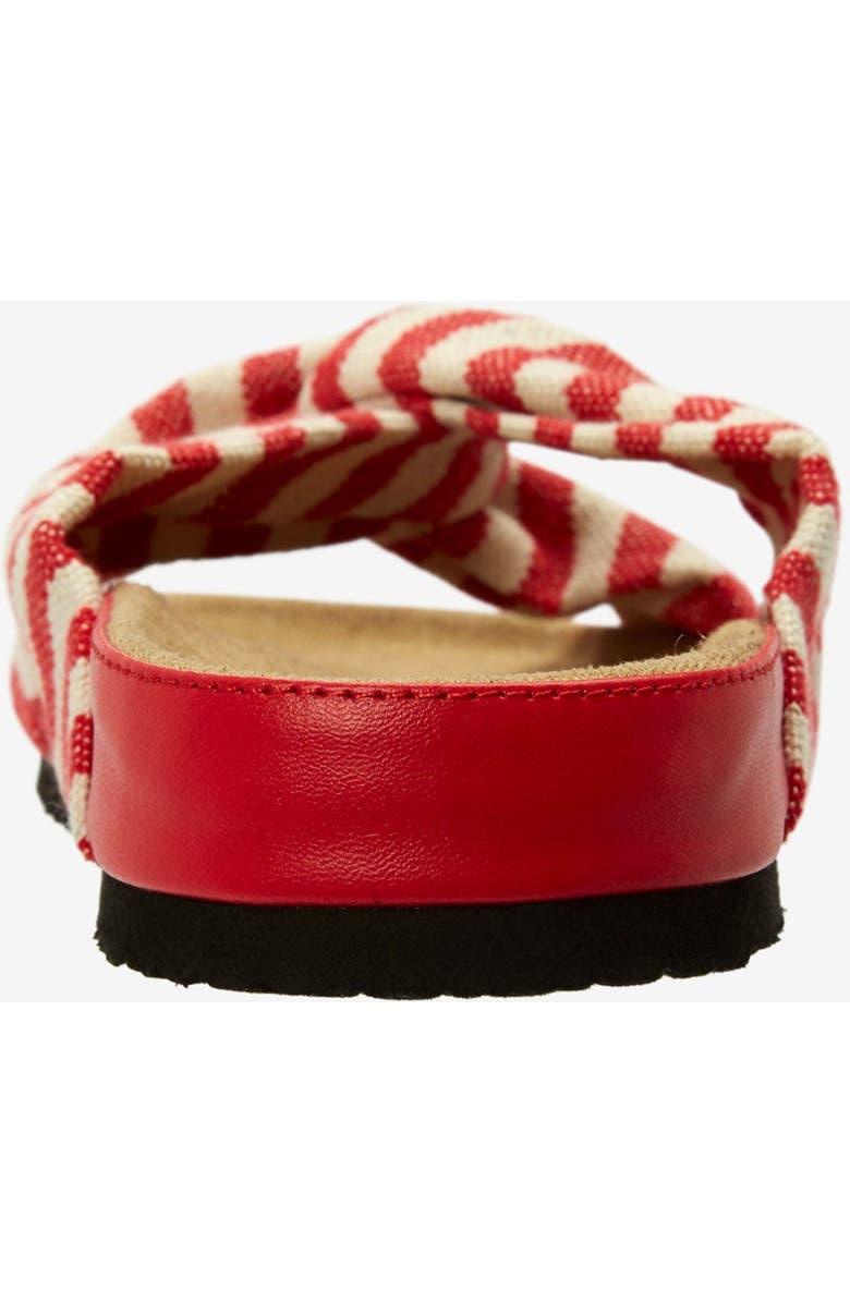 Comfortview The Reese Slip On Footbed Sandal, Alternate, color, Black