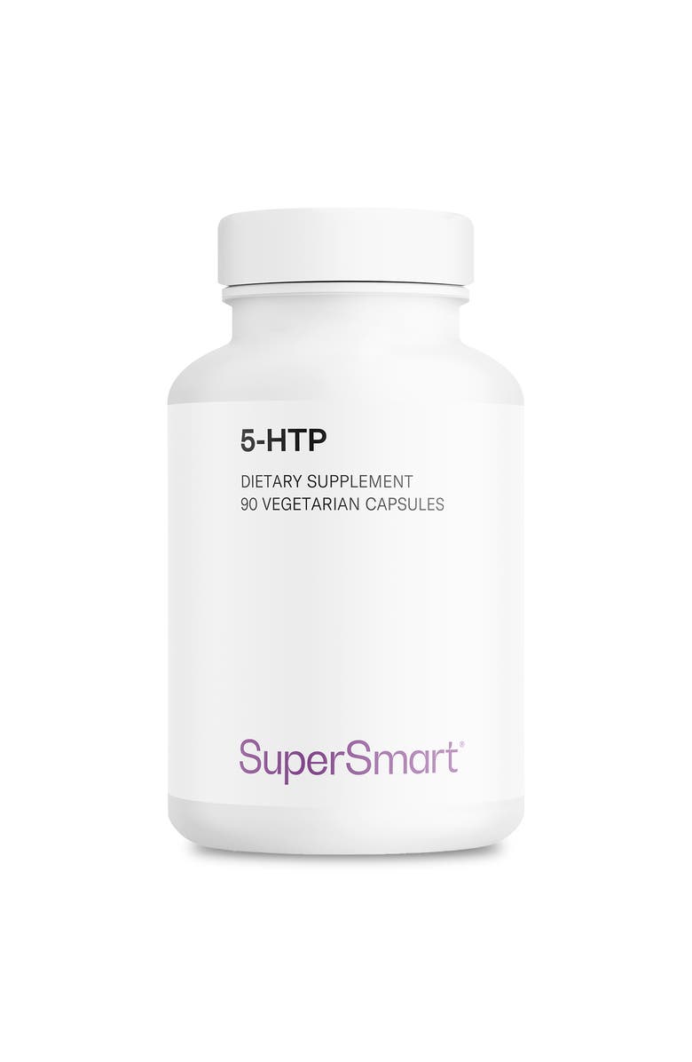 SuperSmart 5-HTP 100mg Per Day, Main, color, NO COLOR