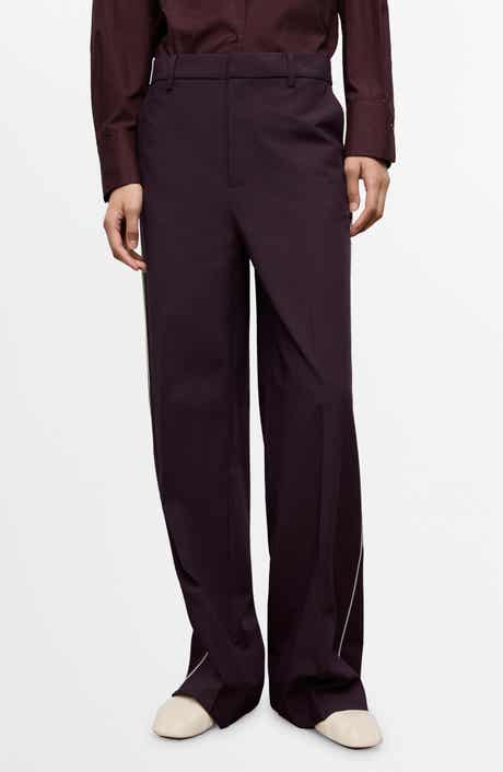 MANGO Side Stripe Pants