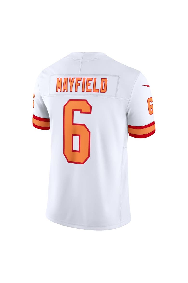 Men's Nike Baker Mayfield White '76 Tampa Bay Buccaneers  Vapor F.U.S.E. Player Limited Jersey, Alternate, color, White