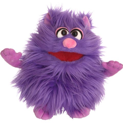 Mugs The Purple Friendly Monster 12 Inch Plush Hand Puppet