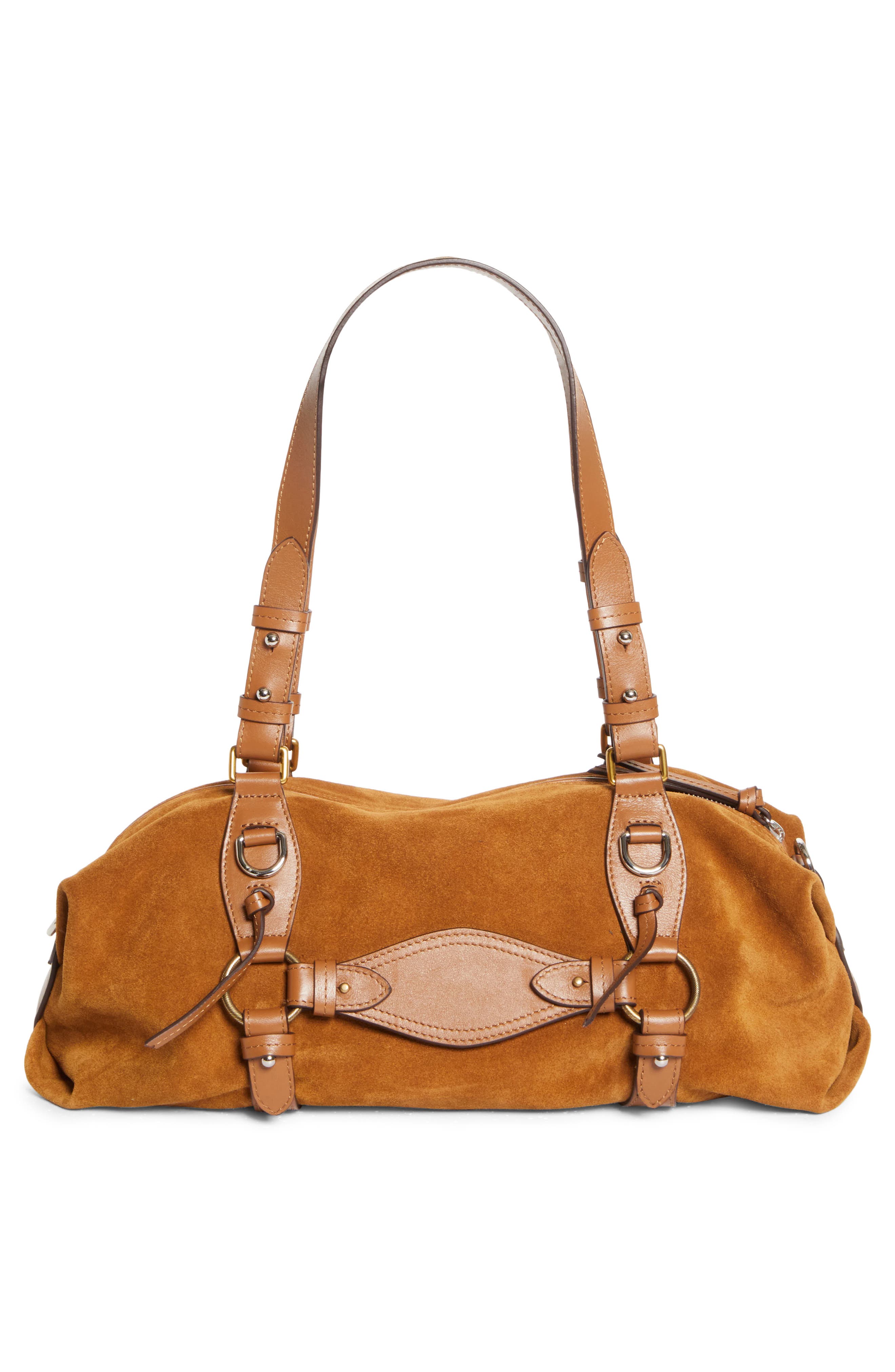 Isabel Marant Mini Tilpa Bag, Alternate, color, Cognac
