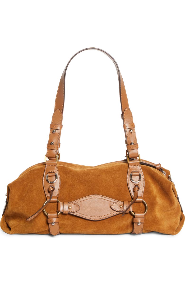 Isabel Marant Mini Tilpa Bag, Alternate, color, Cognac