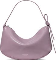 Kate Spade New York loop glazed leather shoulder bag