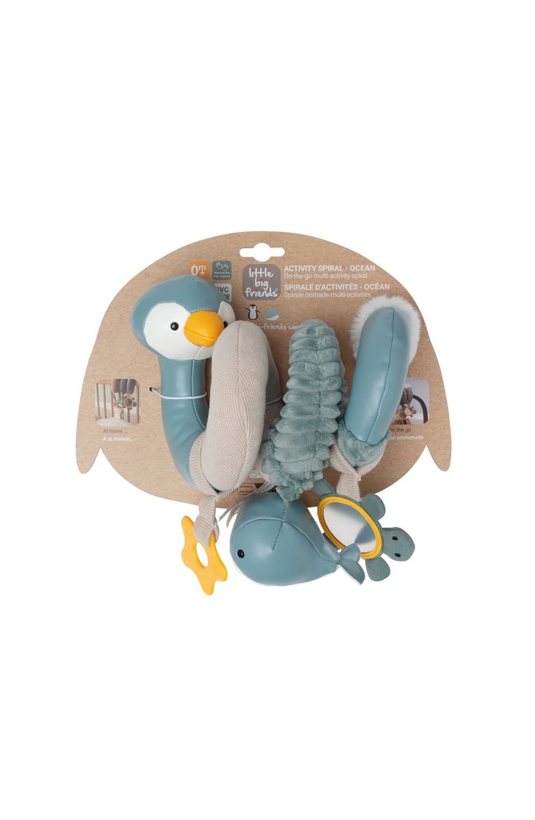 Little Big Friends Activity Spiral, Playful Sensory Toy for Babies, Alternate, color, Multi Color