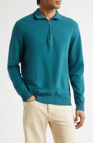 Massimo Alba Half Zip Cashmere Sweater