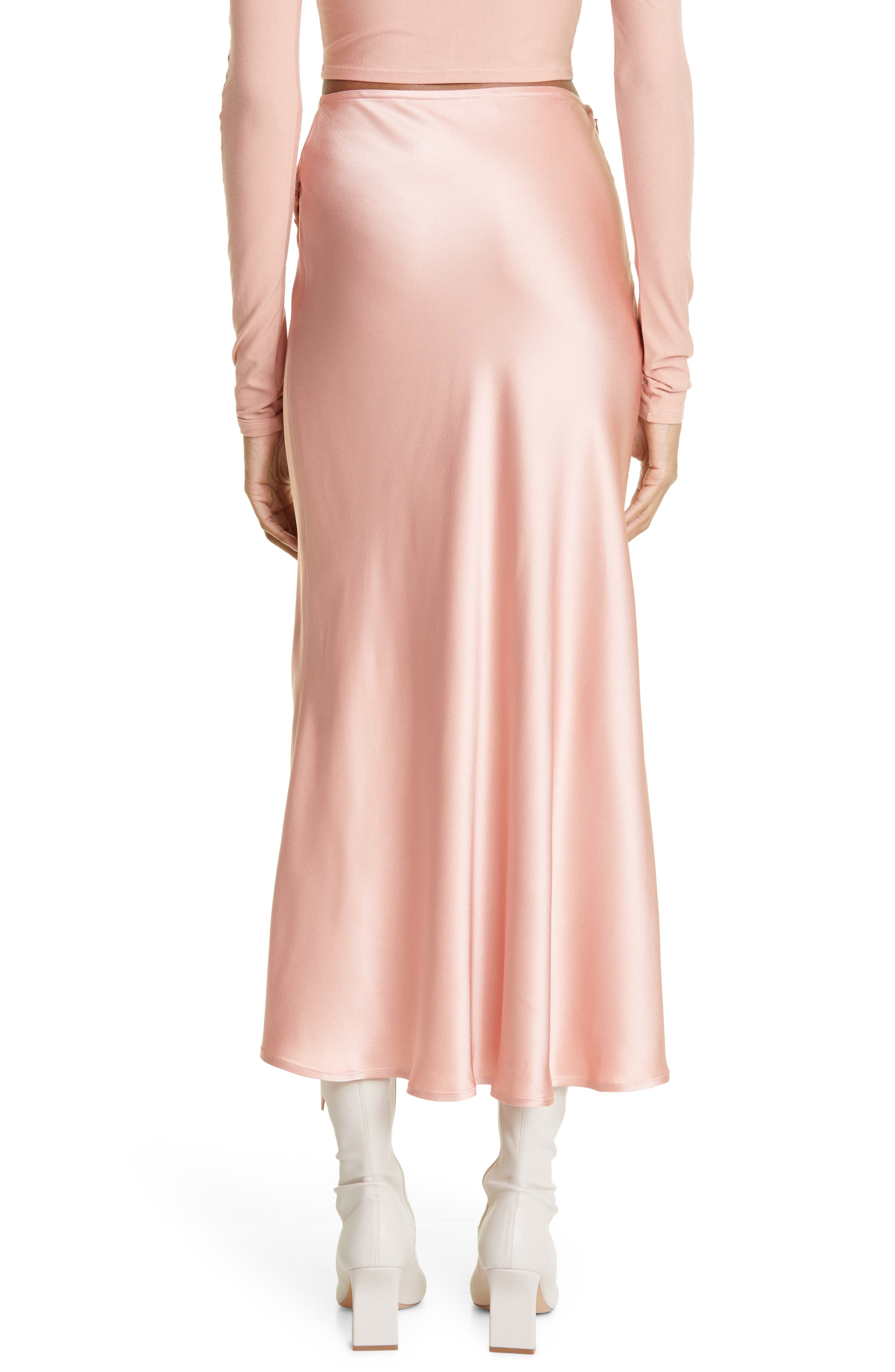 Double Face Satin Skirt - image 2